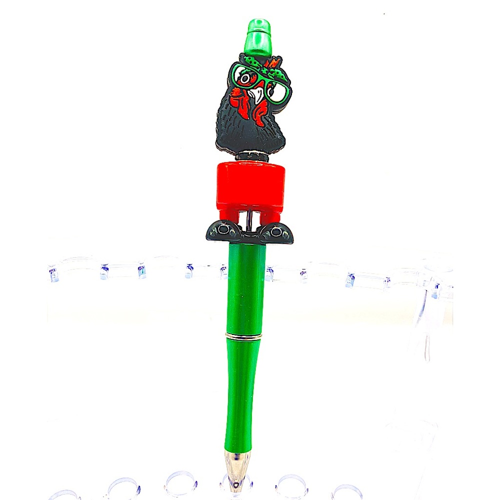 Rooster In Pants Pen From My Build A Bead Series